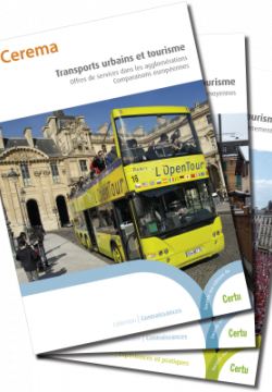 Transports urbains et tourisme - 3 documents + 1 fiche en téléchargement gratuit