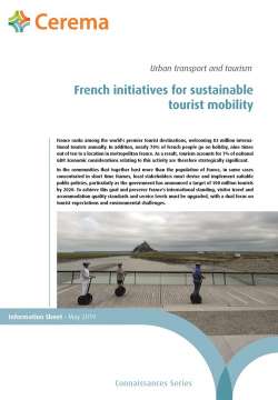 French initiatives for sustainable tourist mobility